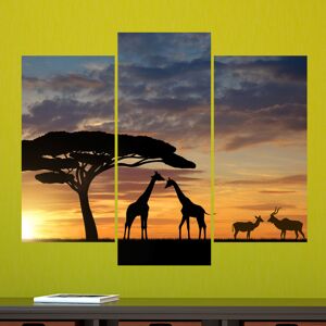 Ambiance-sticker Sticker Coucher du soleil Africain