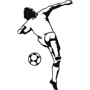 Ambiance-sticker Sticker footballeur 13