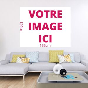 Ambiance-sticker Sticker image personnalisable rectangle H120 x L135 cm