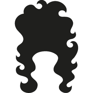 Ambiance-sticker Sticker interrupteur long cheveu ondulé