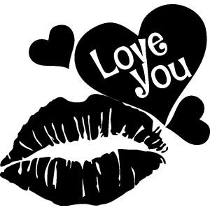 Ambiance-sticker Sticker Love you