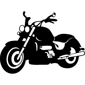 Ambiance-sticker Sticker Moto routier