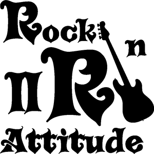 Ambiance-sticker Sticker Rock 'n' roll attitude