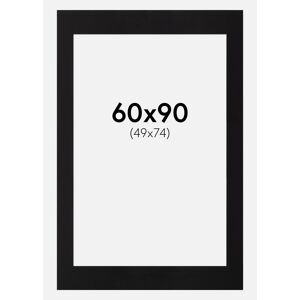 Artlink Passe-partout Noir Standard (noyau blanc) 60x90 cm (49x74) - Publicité