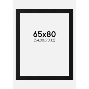 Artlink Passe-partout Noir Standard (noyau blanc) 65x80 cm (54,88x70,12) - Publicité