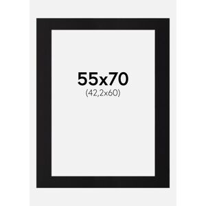Artlink Passe-partout Noir Standard (noyau blanc) 55x70 cm (42,2x60) - Publicité