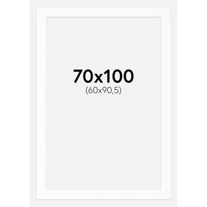 Artlink Passe-partout Blanc Standard (noyau blanc) 70x100 cm (60x90,5) - Publicité