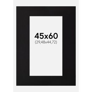 Artlink Passe-partout Noir Standard (noyau blanc) 45x60 cm (29,48x44,72) - Publicité