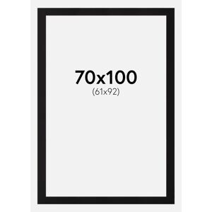 Artlink Passe-partout Noir Standard (noyau blanc) 70x100 cm (61x92) - Publicité