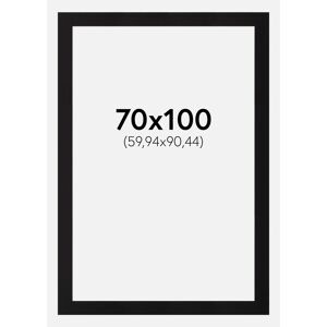 Artlink Passe-partout Noir Standard (noyau blanc) 70x100 cm (59,94x90,44) - Publicité