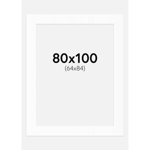 Artlink Passe-partout Blanc Standard (noyau blanc) 80x100 cm (64x84) - Publicité