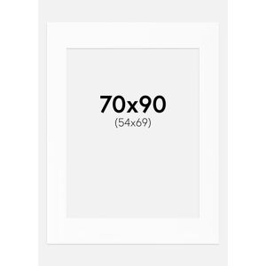 Artlink Passe-partout Blanc Standard (noyau blanc) 70x90 cm (54x69) - Publicité