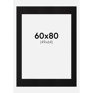 Artlink Passe-partout Noir Standard (noyau blanc) 60x80 cm (49x64) - Publicité
