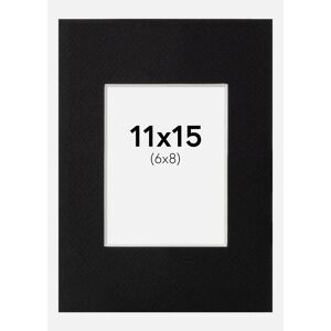 Artlink Passe-partout Noir Standard (noyau blanc) 11x15 cm (6x8) - Publicité