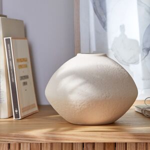 Blancheporte Vase céramique effet pierre - Blancheporte Écru Unité