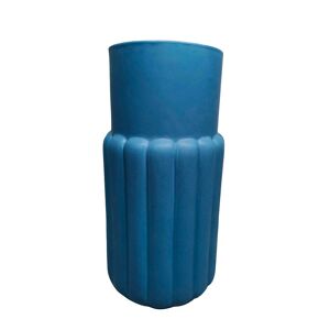 Vase en ceramique - hauteur 20 cm - Blancheporte Bleu Unite