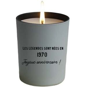 Cadeaux.com Bougie message generique femme nee en 1970