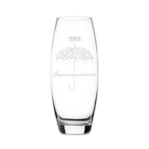 Cadeaux.com Vase ovale je t'aime femme nee en 1961