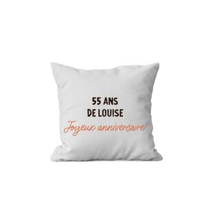 Cadeaux.com Coussin message personnalisable femme 55 ans