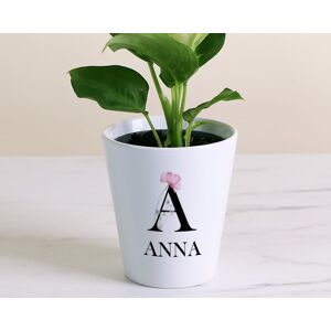 Cadeaux.com Pot de fleurs personnalise - Monogramme