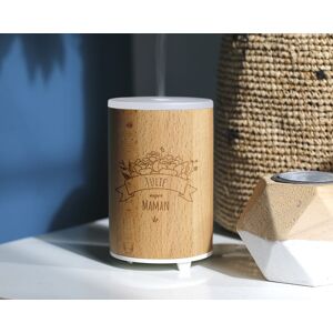 Cadeaux.com Diffuseur d'huile essentielle grave - Maman Fleurie