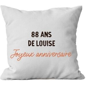 Cadeaux.com Coussin message personnalisable femme 88 ans