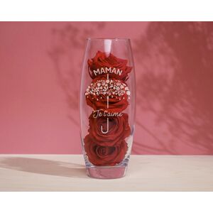 Cadeaux.com Vase personnalisé ovale - Je t'aime