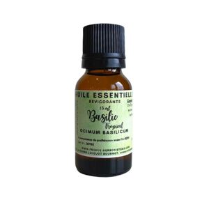 France Herboristerie HUILE ESSENTIELLE BASILIC Ocimum basilicum 15 ml