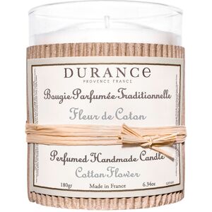 DURANCE Bougie Parfumée Traditionnelle Fleur de Coton Cadeaux Petits Prix