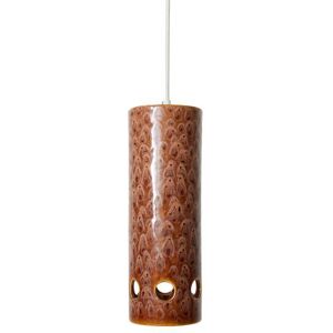 Suspension HKliving CERAMIC LYCHEE-Suspension Ceramique H31cm Marron