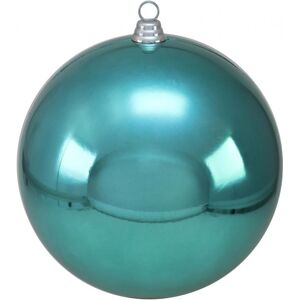 EUROPALMS Boule déco 30cm, turquoise - Boules de décoration