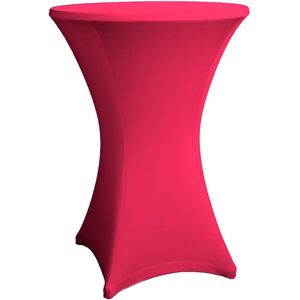 Dekotopia Couvrir de tables rondes bistrot / bar 80-86cm bourgogne - Housses diverses