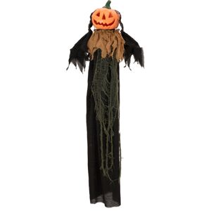 EUROPALMS Figure d'Halloween Tête de citrouille, animée 115cm - Décoration Halloween
