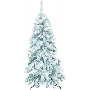 EUROPALMS Fir tree, flocked, 180cm -B-Stock- - Soldes% Décoration événementielle