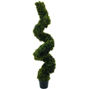 EUROPALMS Buis en spirale, artificiel, 150cm - Arbres