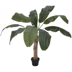 EUROPALMS Bananier, plante artificielle, 100cm - Palmiers - Publicité