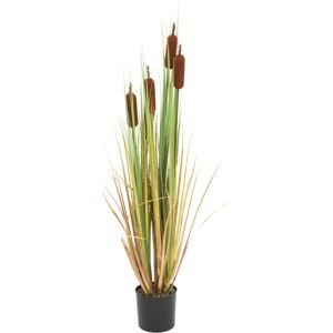 EUROPALMS Scirpe, plante artificielle, 150cm - Herbes