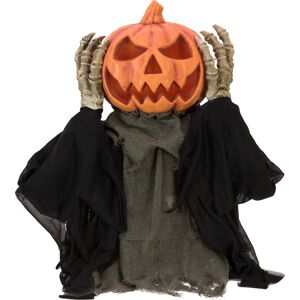 EUROPALMS Figurine d'Halloween POP-UP Citrouille, animee 70cm - Decoration Halloween