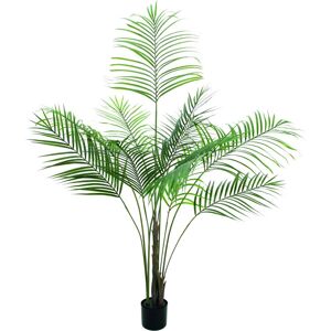 EUROPALMS Palmier Areca avec grandes feuilles, plante artificielle, 185cm - Palmiers