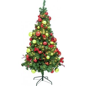 EUROPALMS Premium pine tree, decorated , 180cm -B-Stock- - Soldes% Decoration evenementielle