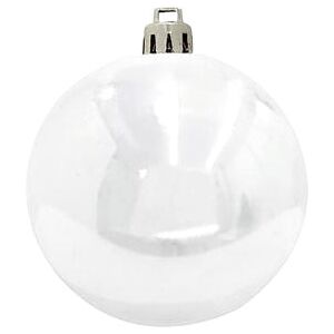 EUROPALMS Boule déco 20cm, blanc - Boules de Noël