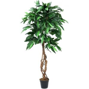 EUROPALMS Jungle tree Mango, plante artificielle, 150cm - Arbres