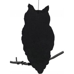 EUROPALMS Silhouette hibou, 62cm - Décoration Halloween