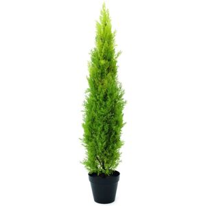 Europalms EUROPALMES Cyprès, Leyland, plante artificielle, 120cm - Arbres