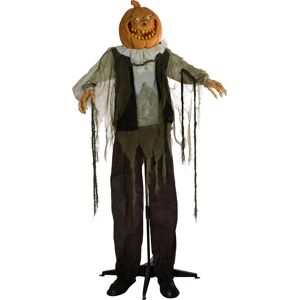 EUROPALMS Figurine d'Halloween Homme-citrouille, animé, 170cm - Décoration Halloween