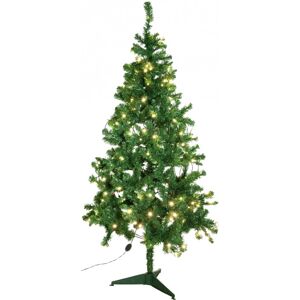 EUROPALMS Sapin de Noël, illuminé, 210cm - Arbres de Noël