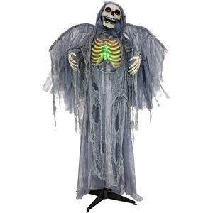 EUROPALMS Figurine Halloween Ange Noir, animee, 160cm - Decoration Halloween