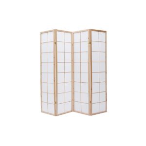 Miliboo Paravent japonais en bois et papier de riz L176 cm IKUYO - Publicité