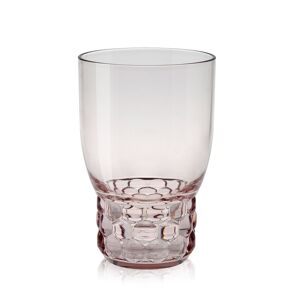 KARTELL set de 4 verres JELLIES FAMILY (H 13 cm / Rose - PMMA)