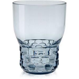 KARTELL set de 4 verres JELLIES FAMILY (H 11 cm / Bleu - PMMA)